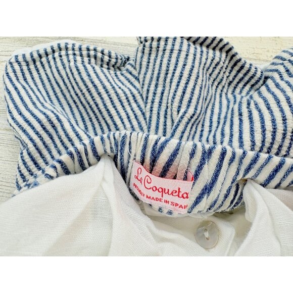 La Coqueta Baby Boys Set Romper Made in Spain Sz 6 M - Picture 8 of 10